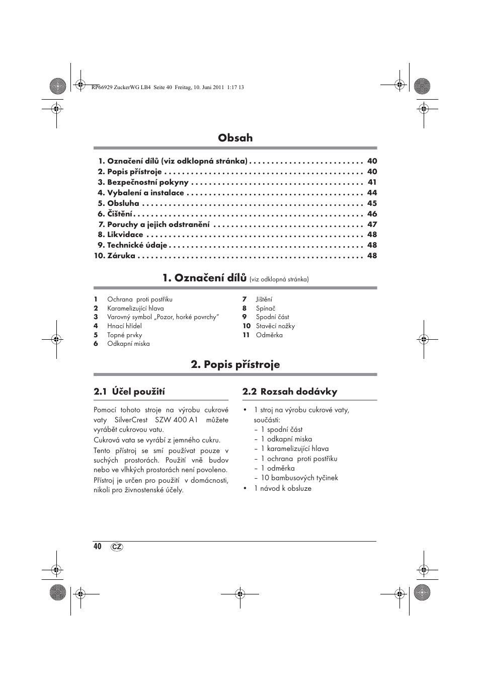 Silvercrest SZW 400 A1 User Manual | Page 42 / 70