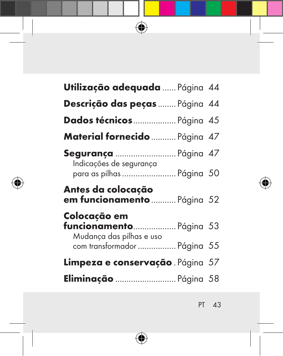 Silvercrest Z31259A Z31259B Z31259C User Manual | Page 43 / 96