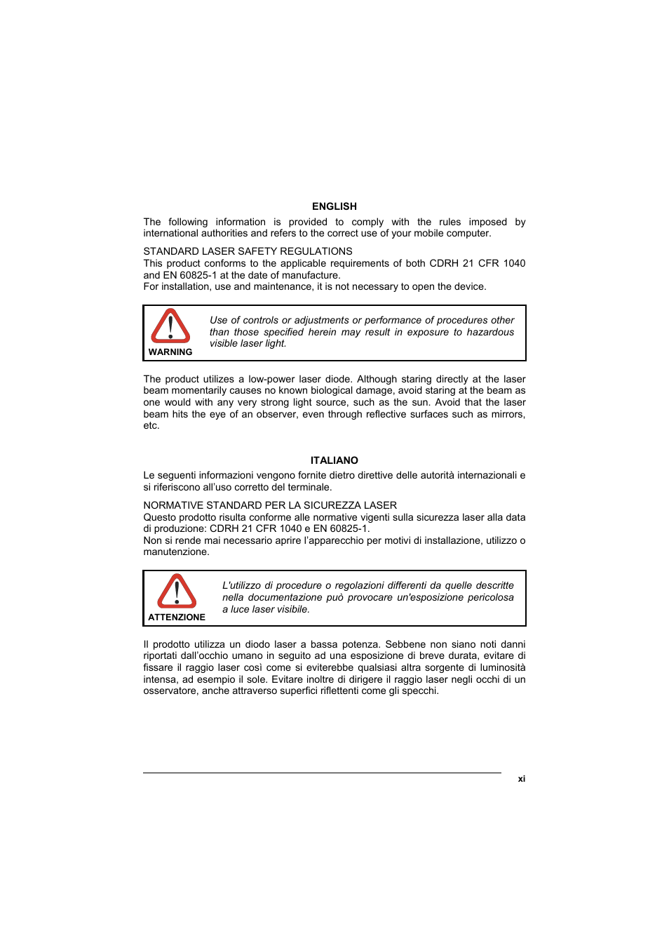 Datalogic Scanning Skorpio-GUN User Manual | Page 11 / 99