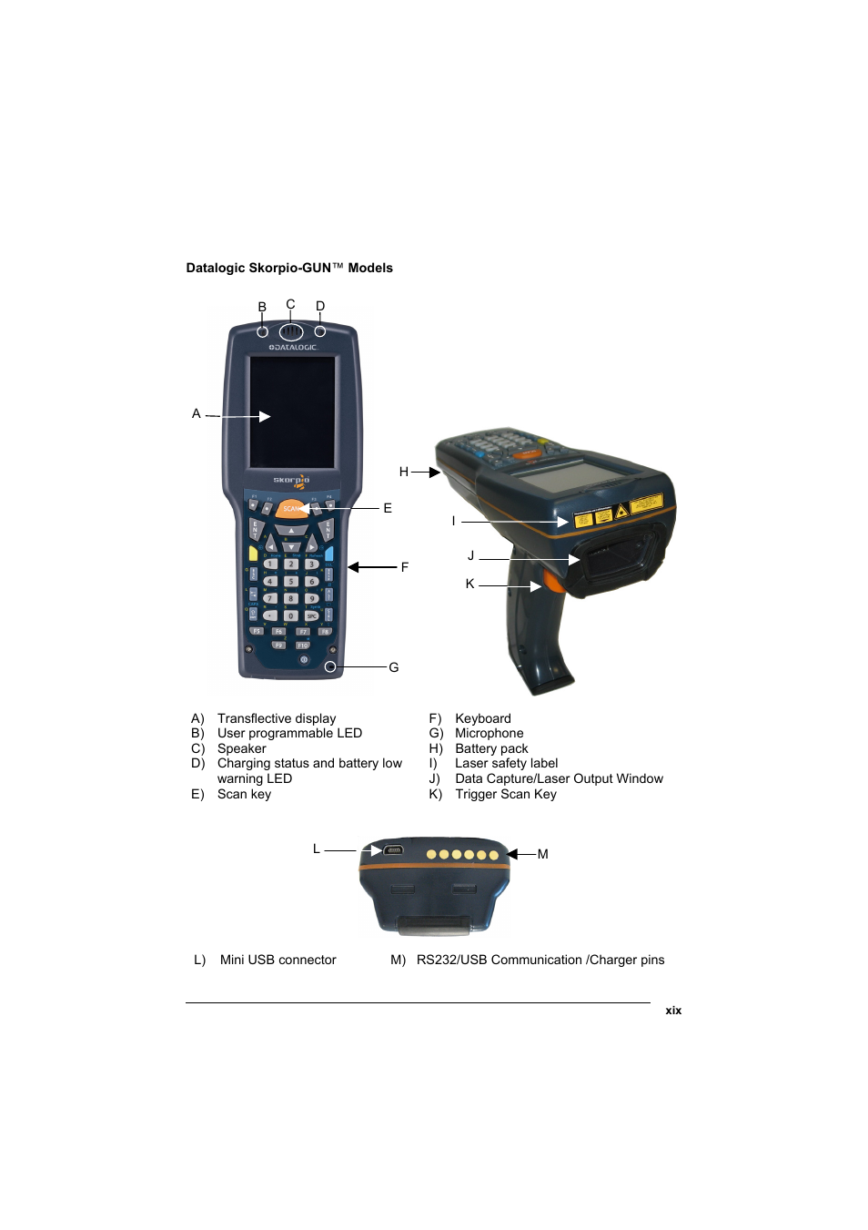 Datalogic Scanning Skorpio-GUN User Manual | Page 19 / 99