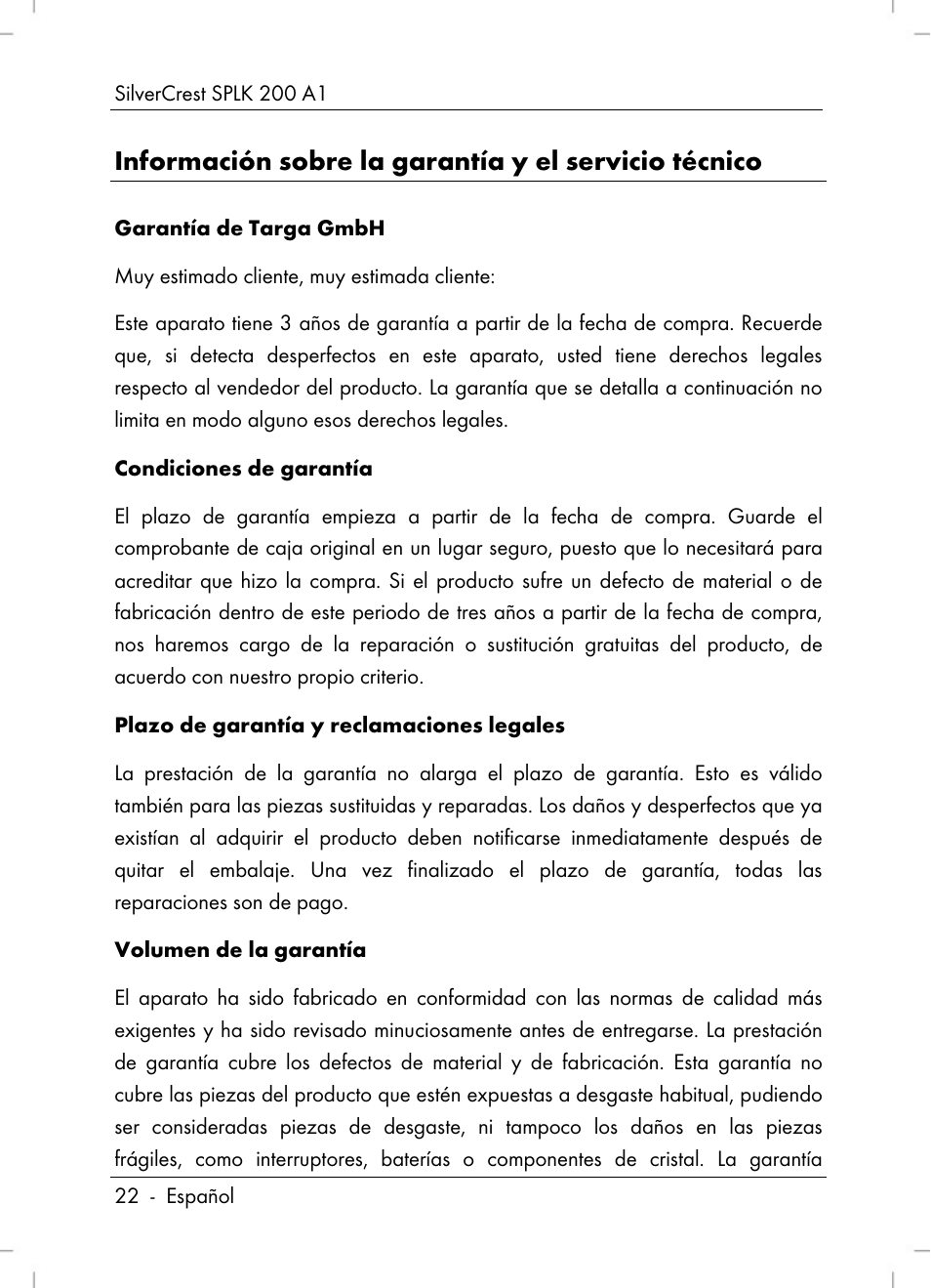 Silvercrest SPLK 200 A1 User Manual | Page 24 / 74