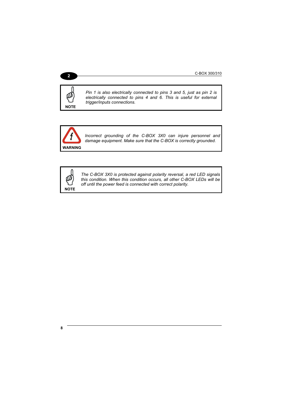 Datalogic Scanning C-BOX 300 User Manual | Page 20 / 38
