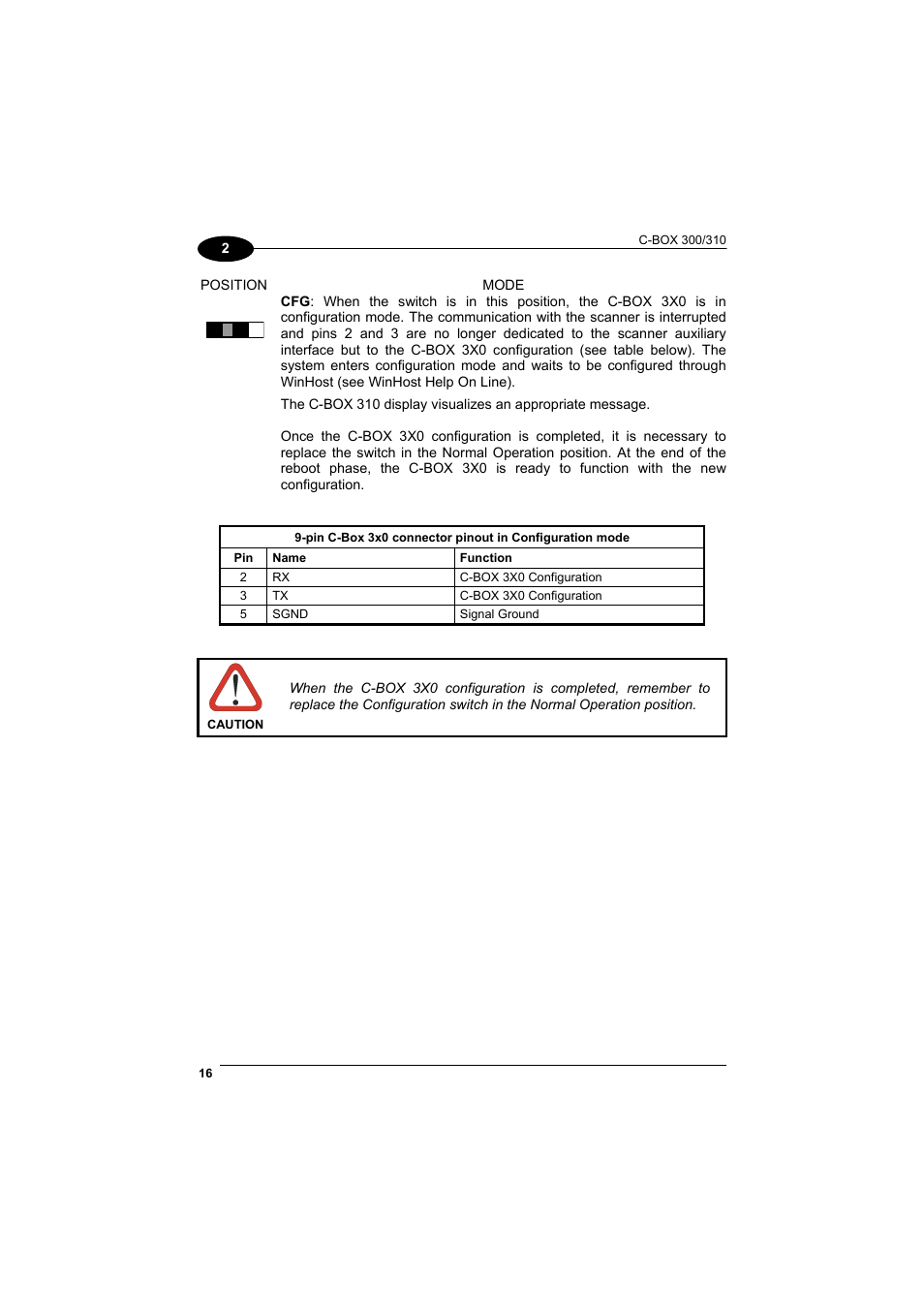 Datalogic Scanning C-BOX 300 User Manual | Page 28 / 38