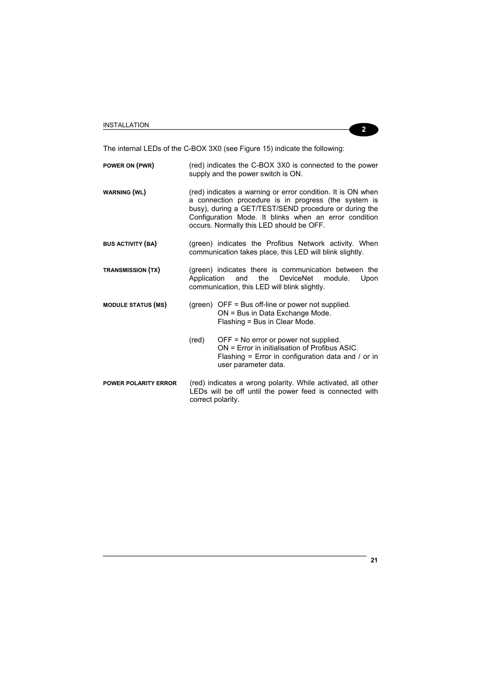 Datalogic Scanning C-BOX 300 User Manual | Page 33 / 38