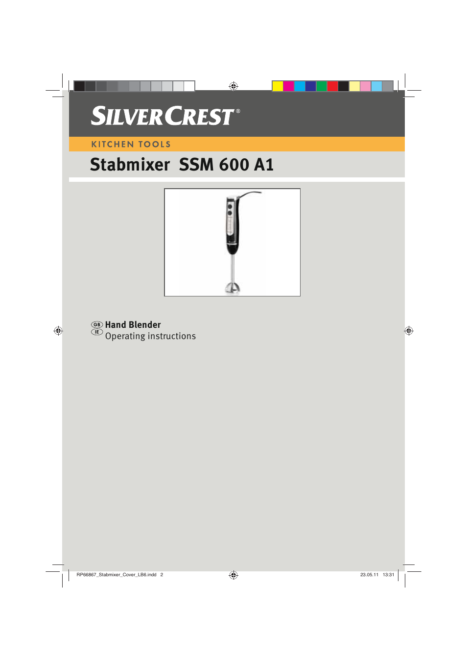 Silvercrest SSM 600 A1 User Manual | 14 pages