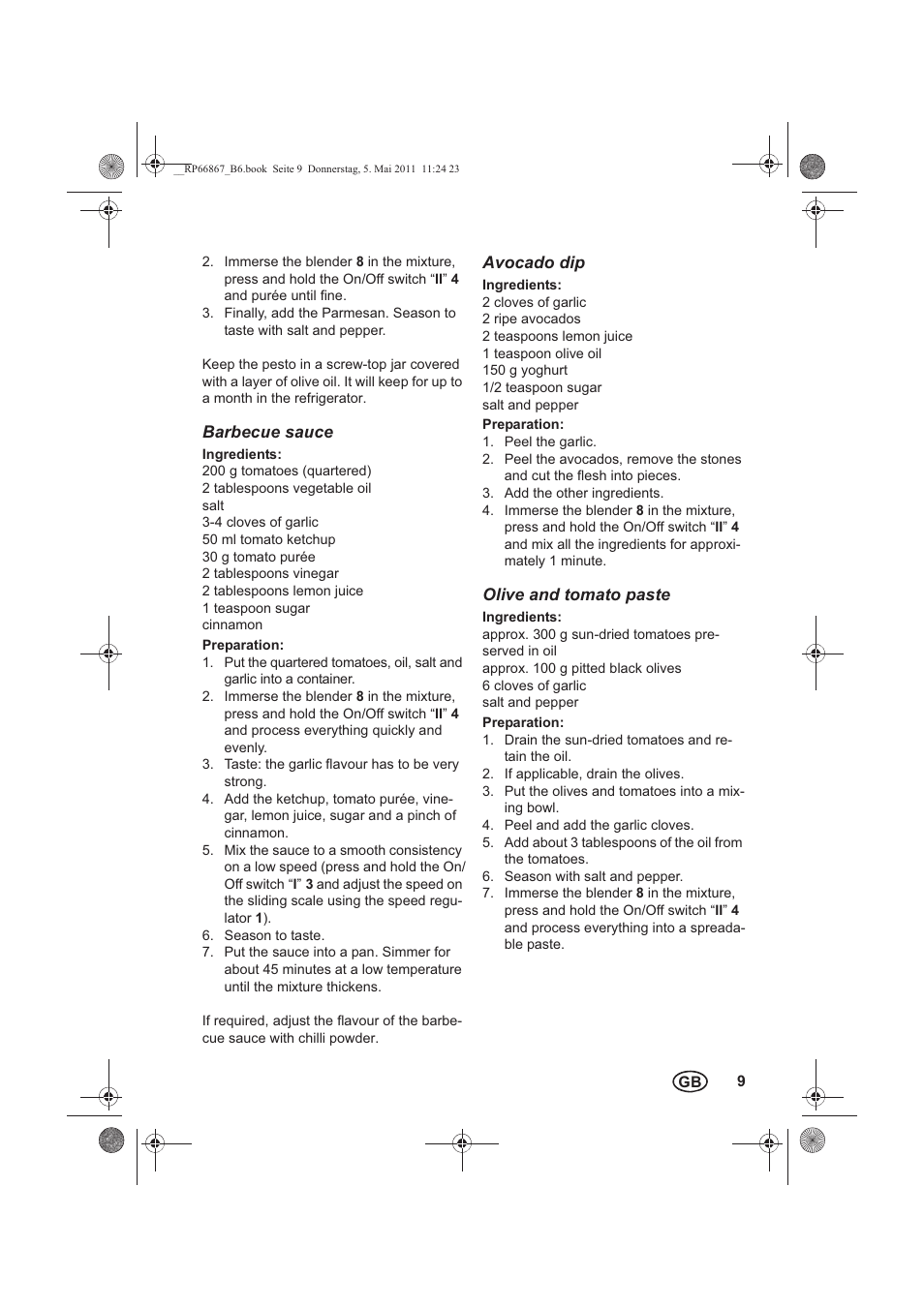 Silvercrest SSM 600 A1 User Manual | Page 11 / 14