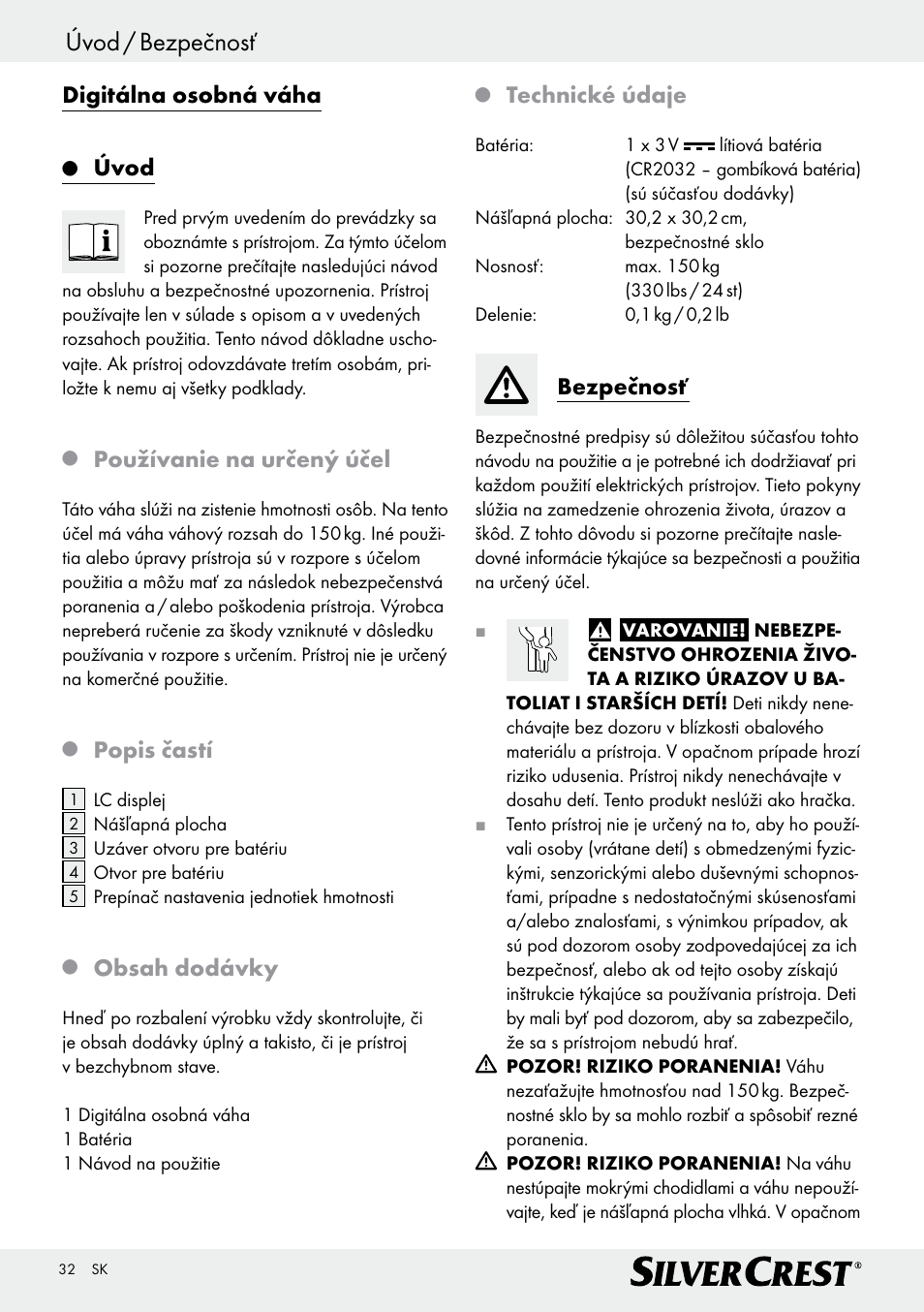 Silvercrest Z29777A/ Z29777B User Manual | Page 32 / 41