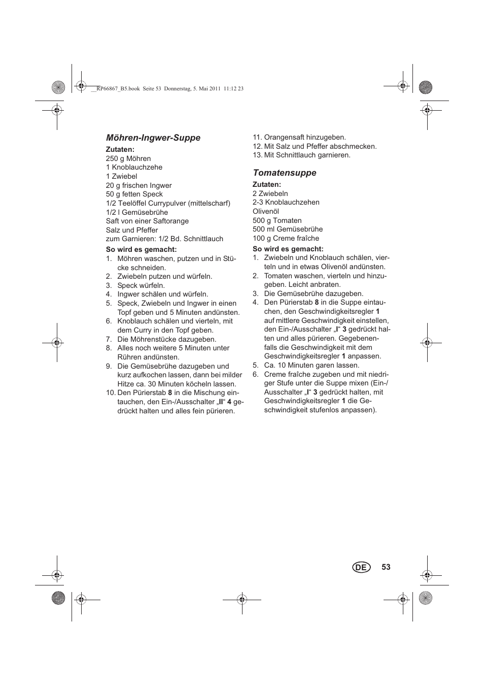 Silvercrest SSM 600 A1 User Manual | Page 55 / 58