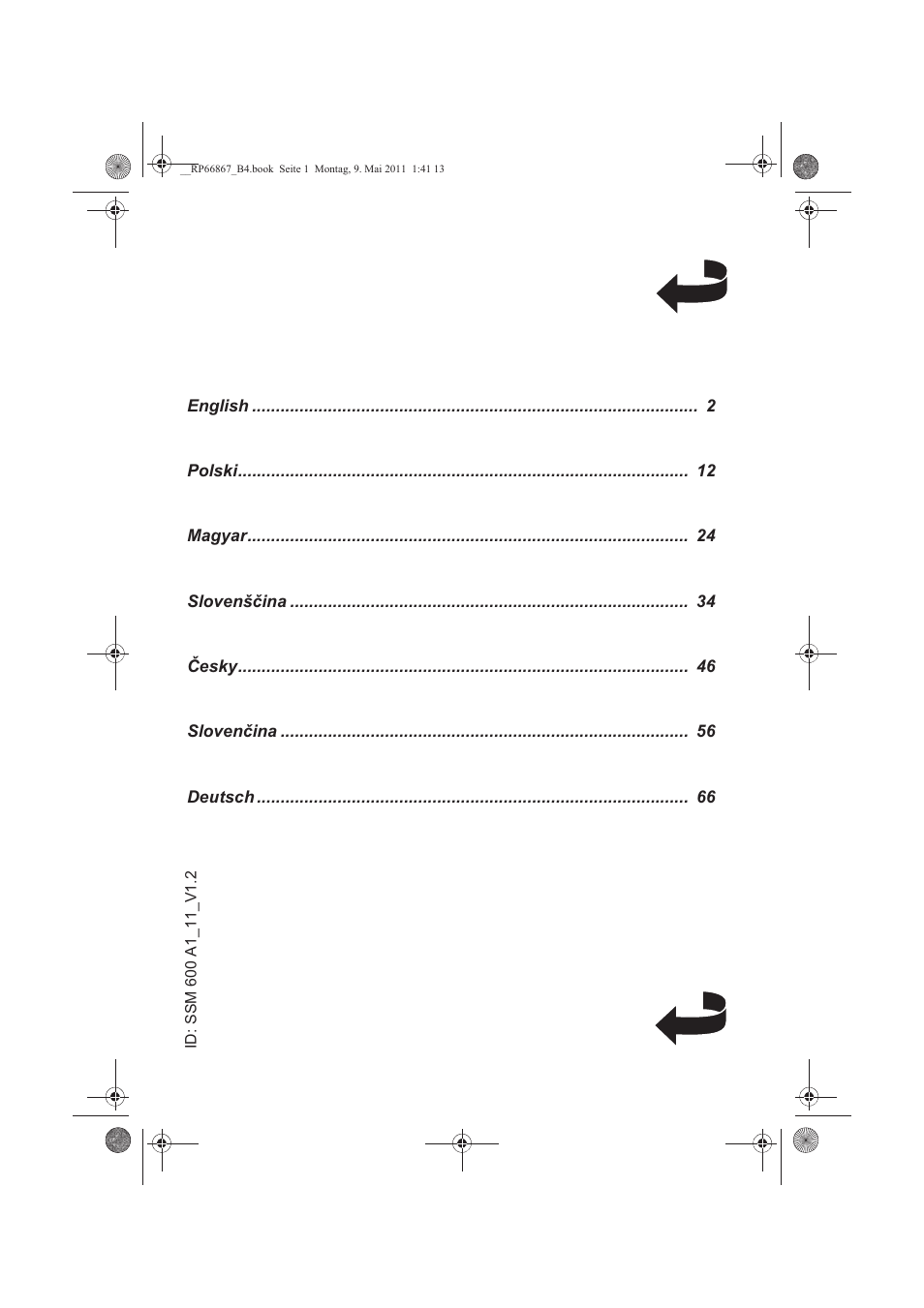 Silvercrest SSM 600 A1 User Manual | Page 2 / 78