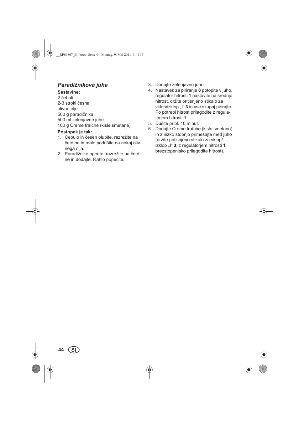 Silvercrest SSM 600 A1 User Manual | Page 46 / 78