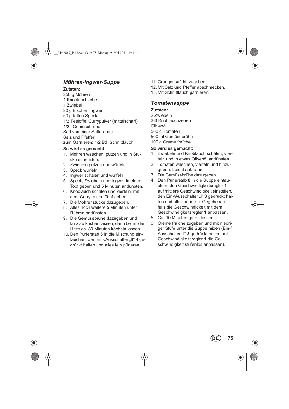 Silvercrest SSM 600 A1 User Manual | Page 77 / 78