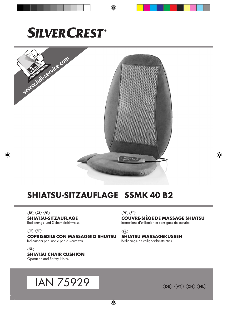 Silvercrest SSMK 40 B2 User Manual | 45 pages