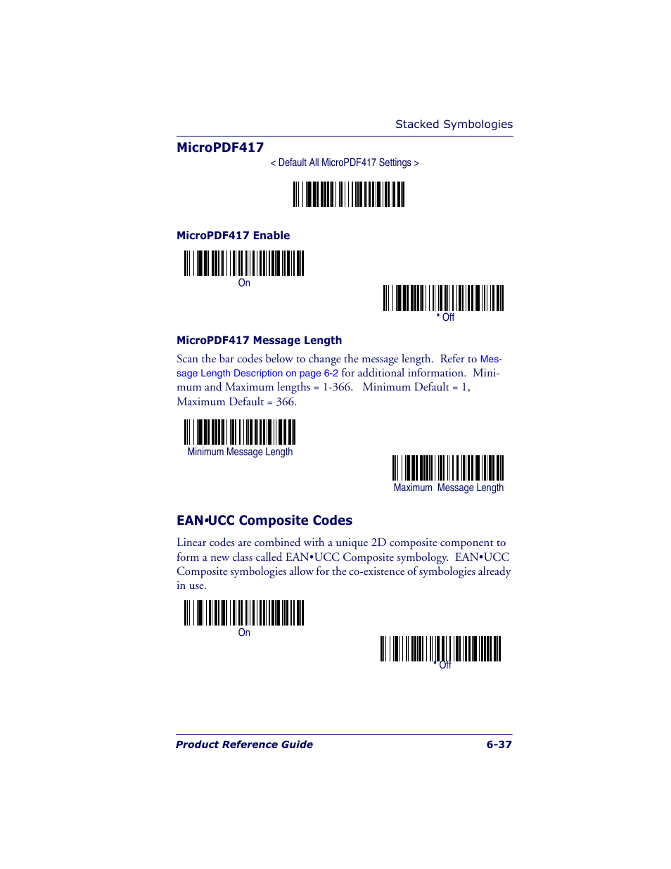 Datalogic Scanning POWERSCAN 7000 User Manual | Page 105 / 204