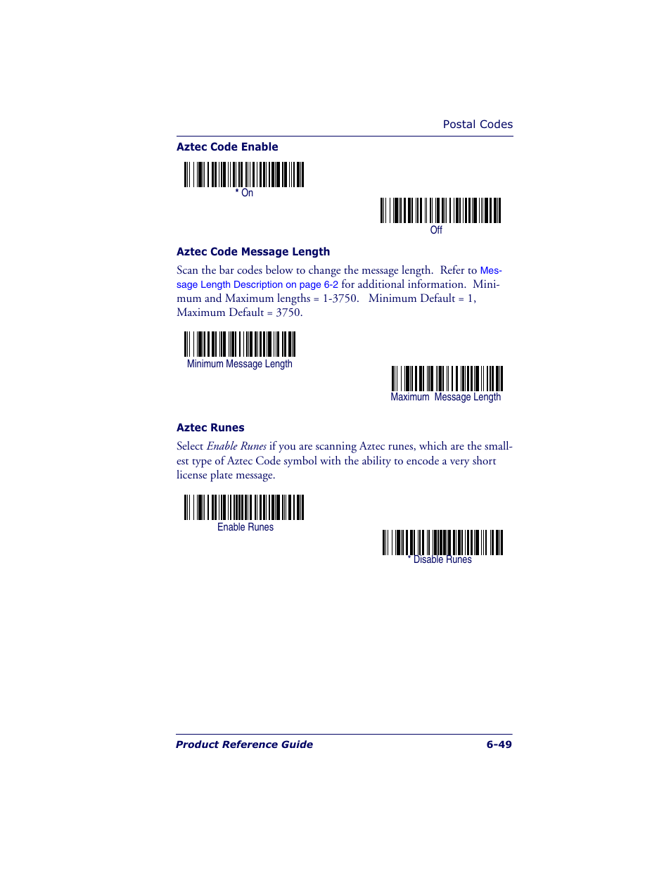 Datalogic Scanning POWERSCAN 7000 User Manual | Page 117 / 204