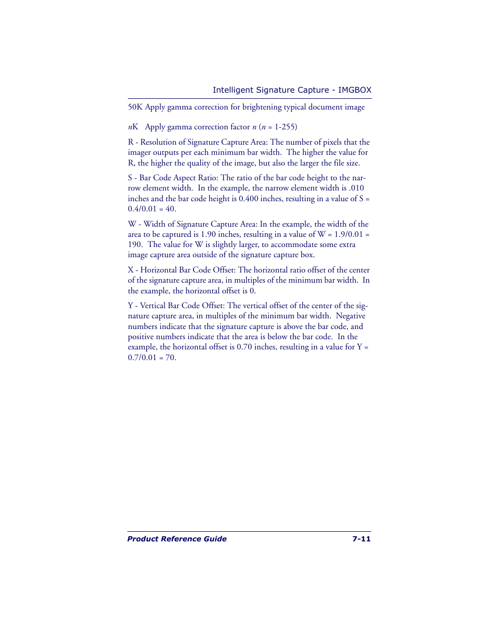 Datalogic Scanning POWERSCAN 7000 User Manual | Page 129 / 204