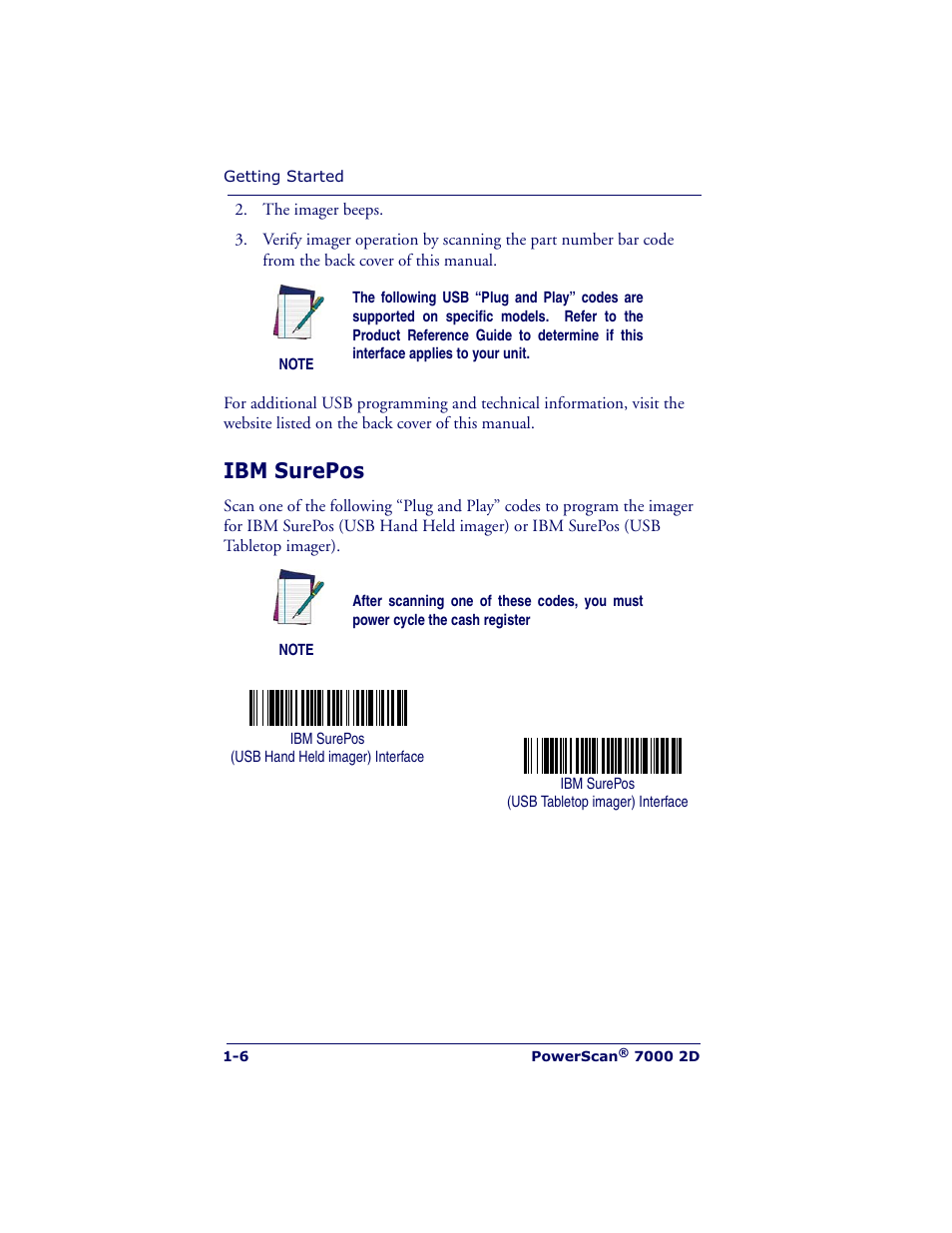 Ibm surepos | Datalogic Scanning POWERSCAN 7000 User Manual | Page 14 / 204