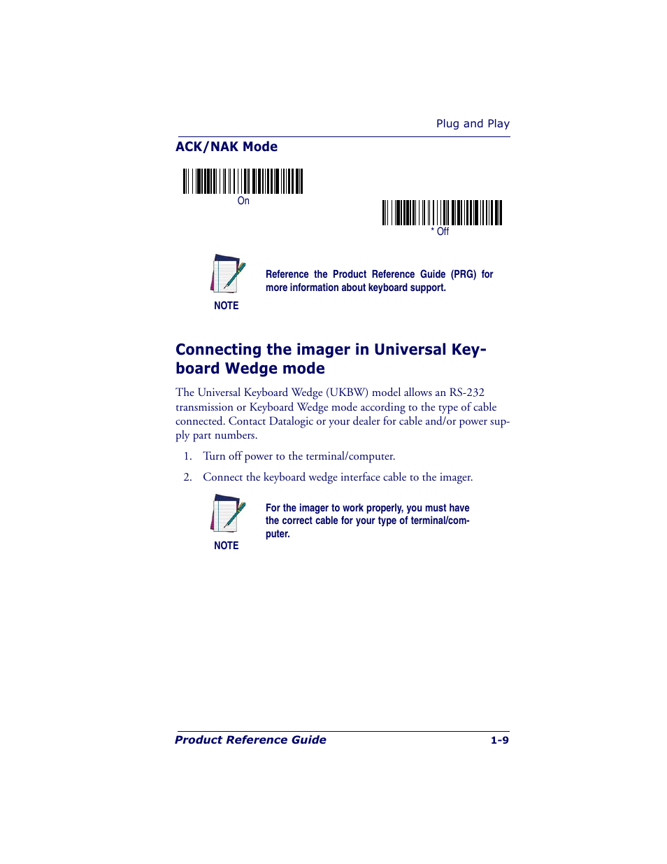 Datalogic Scanning POWERSCAN 7000 User Manual | Page 17 / 204