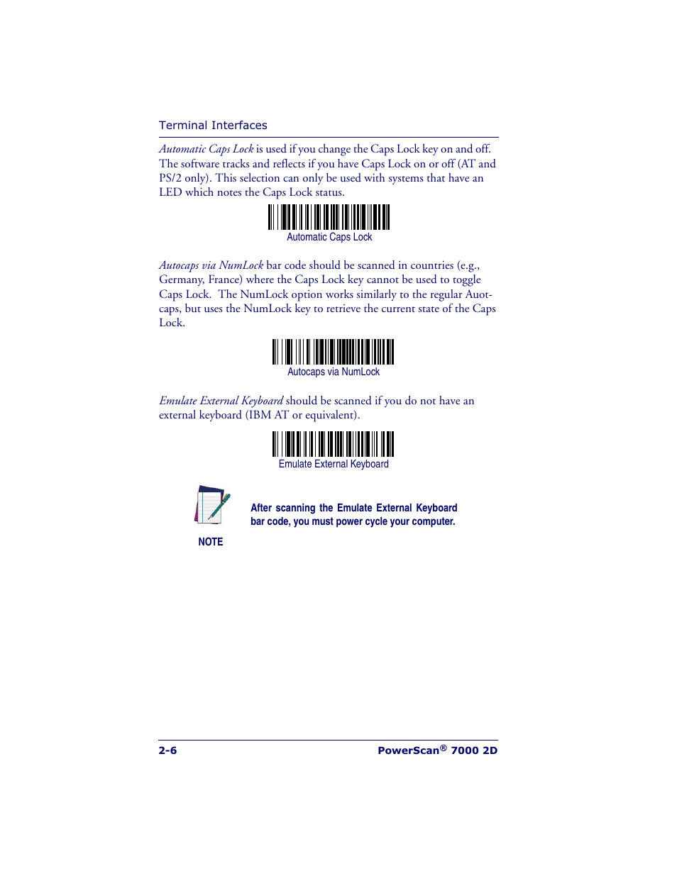 Datalogic Scanning POWERSCAN 7000 User Manual | Page 24 / 204