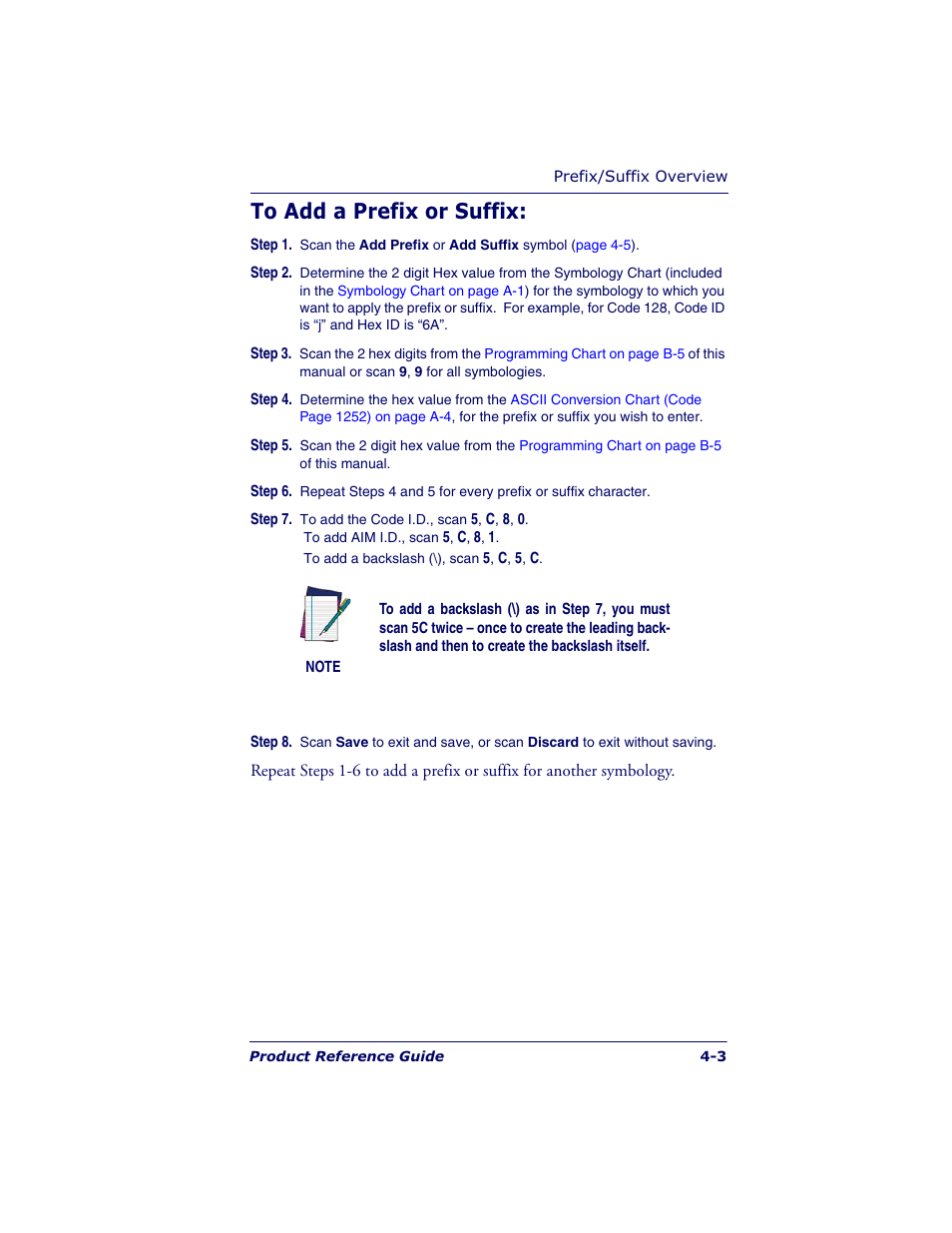 Datalogic Scanning POWERSCAN 7000 User Manual | Page 57 / 204