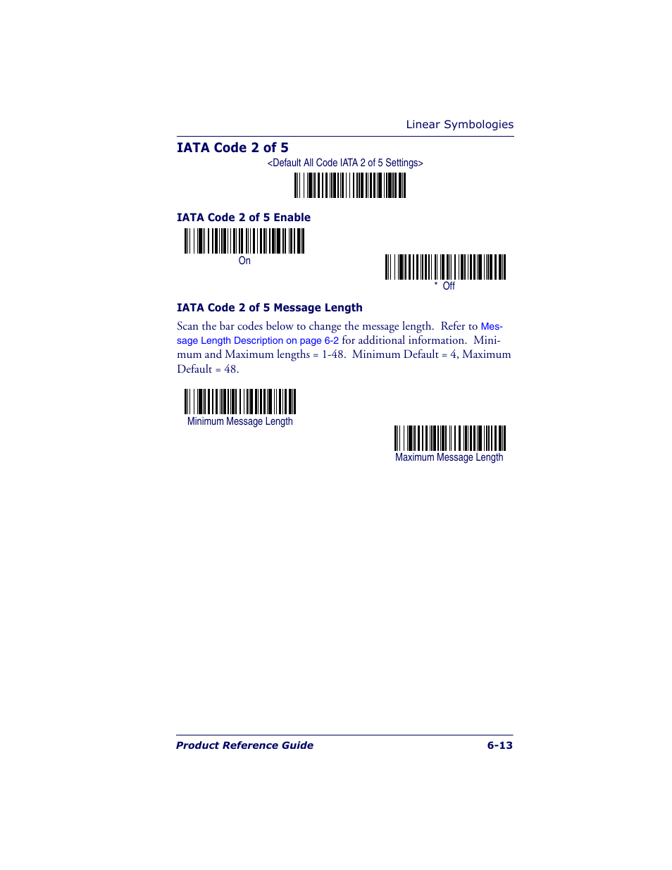 Datalogic Scanning POWERSCAN 7000 User Manual | Page 81 / 204