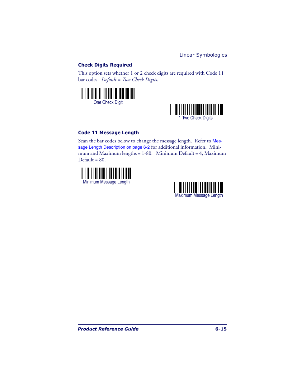 Datalogic Scanning POWERSCAN 7000 User Manual | Page 83 / 204