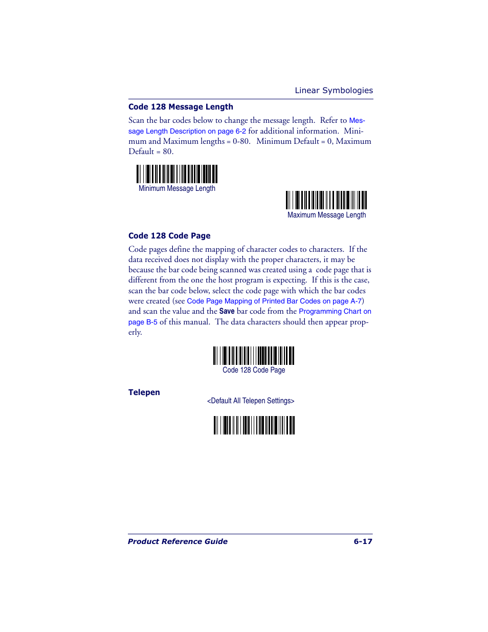 Datalogic Scanning POWERSCAN 7000 User Manual | Page 85 / 204