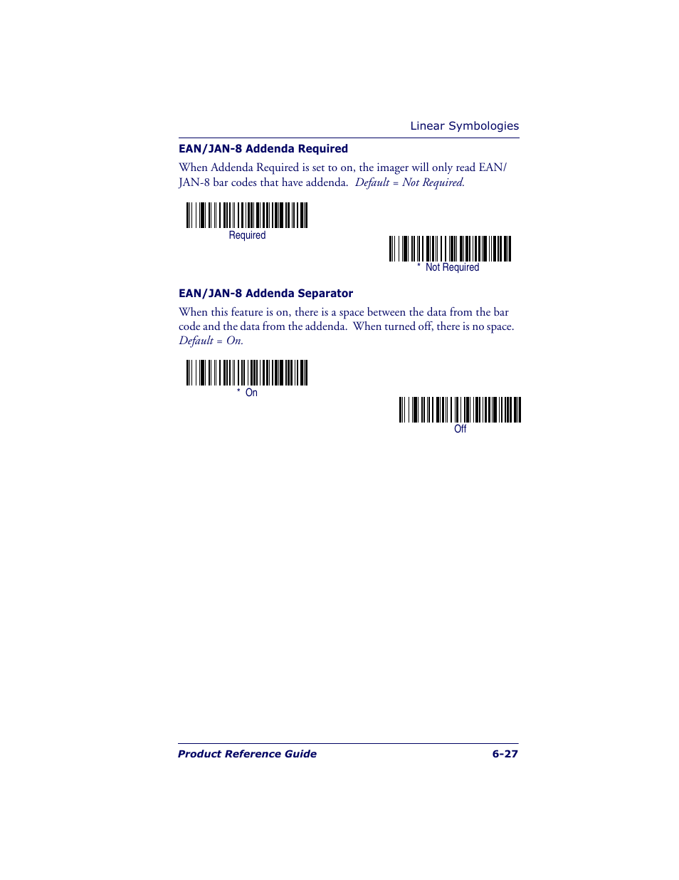Datalogic Scanning POWERSCAN 7000 User Manual | Page 95 / 204