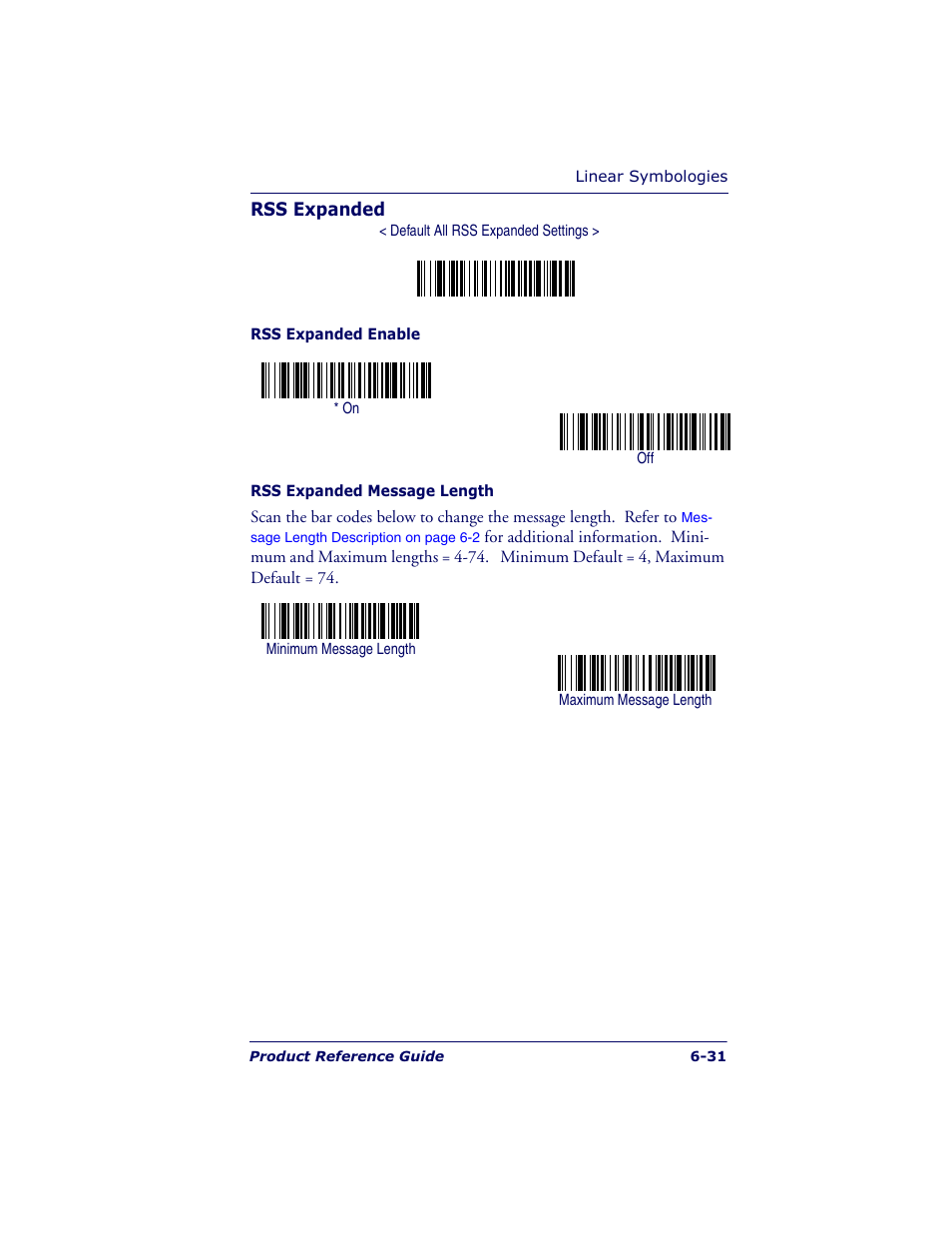 Datalogic Scanning POWERSCAN 7000 User Manual | Page 99 / 204