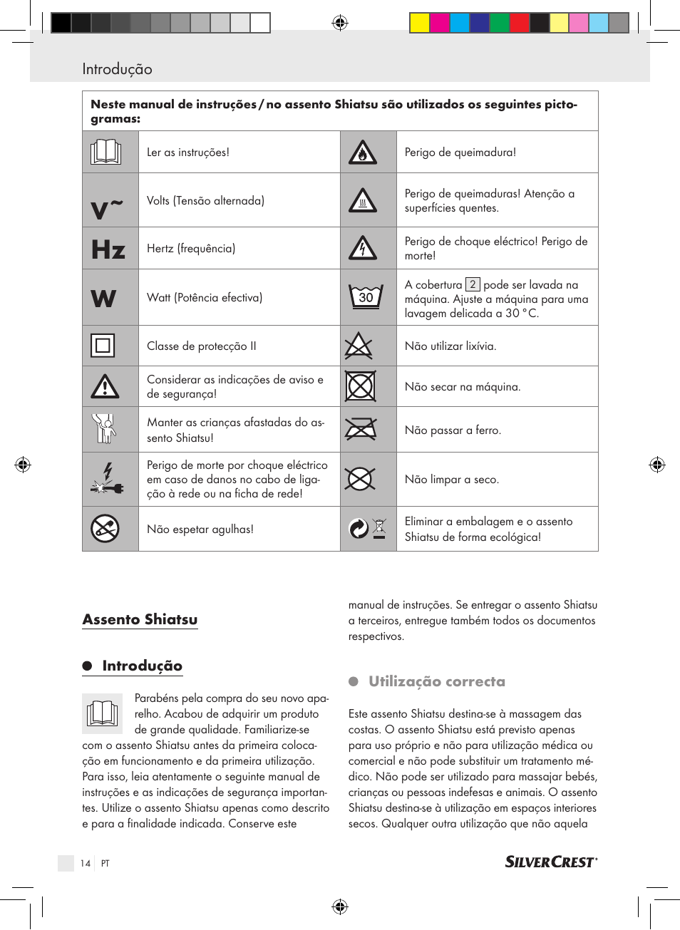 Introdução | Silvercrest SSMK 40 B2 User Manual | Page 14 / 37