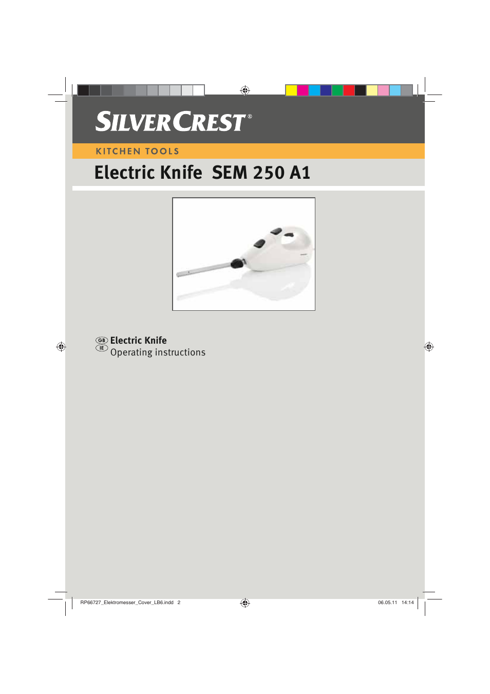 Silvercrest SEM 250 A1 User Manual | 10 pages