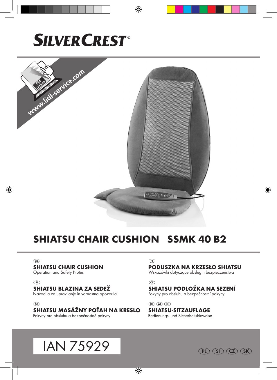Silvercrest SSMK 40 B2 User Manual | 57 pages