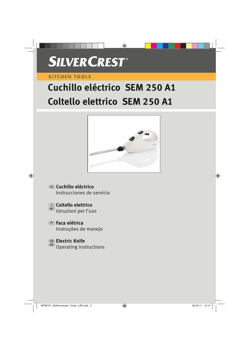 Silvercrest SEM 250 A1 User Manual | 34 pages