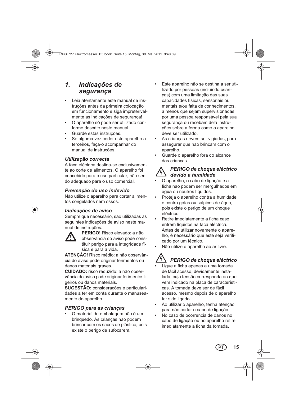 Indicações de segurança | Silvercrest SEM 250 A1 User Manual | Page 17 / 34