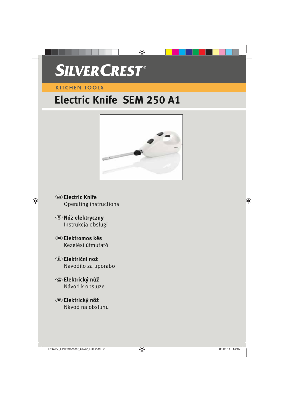 Silvercrest SEM 250 A1 User Manual | 46 pages