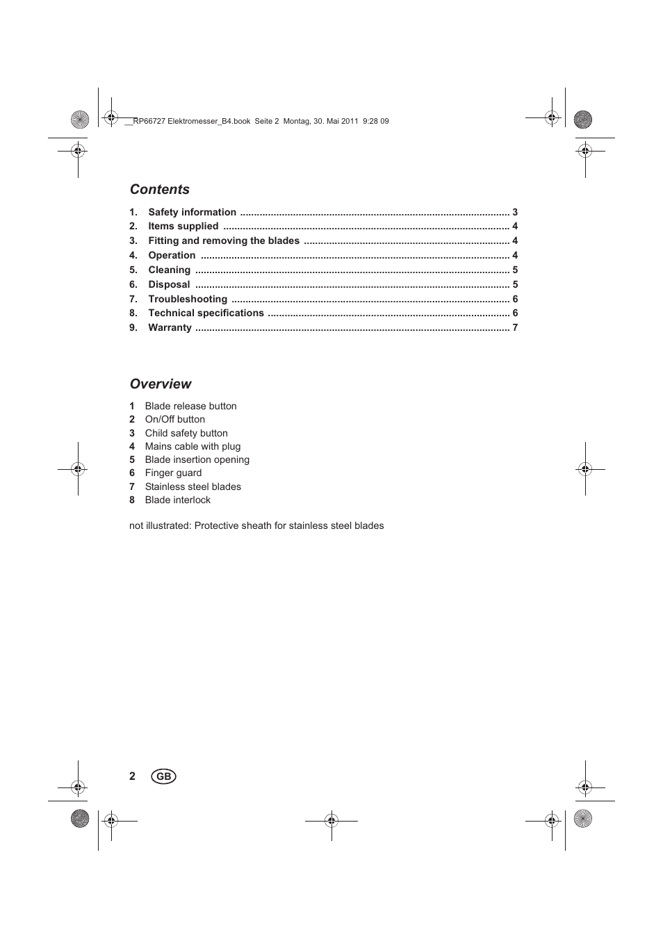 Silvercrest SEM 250 A1 User Manual | Page 4 / 46