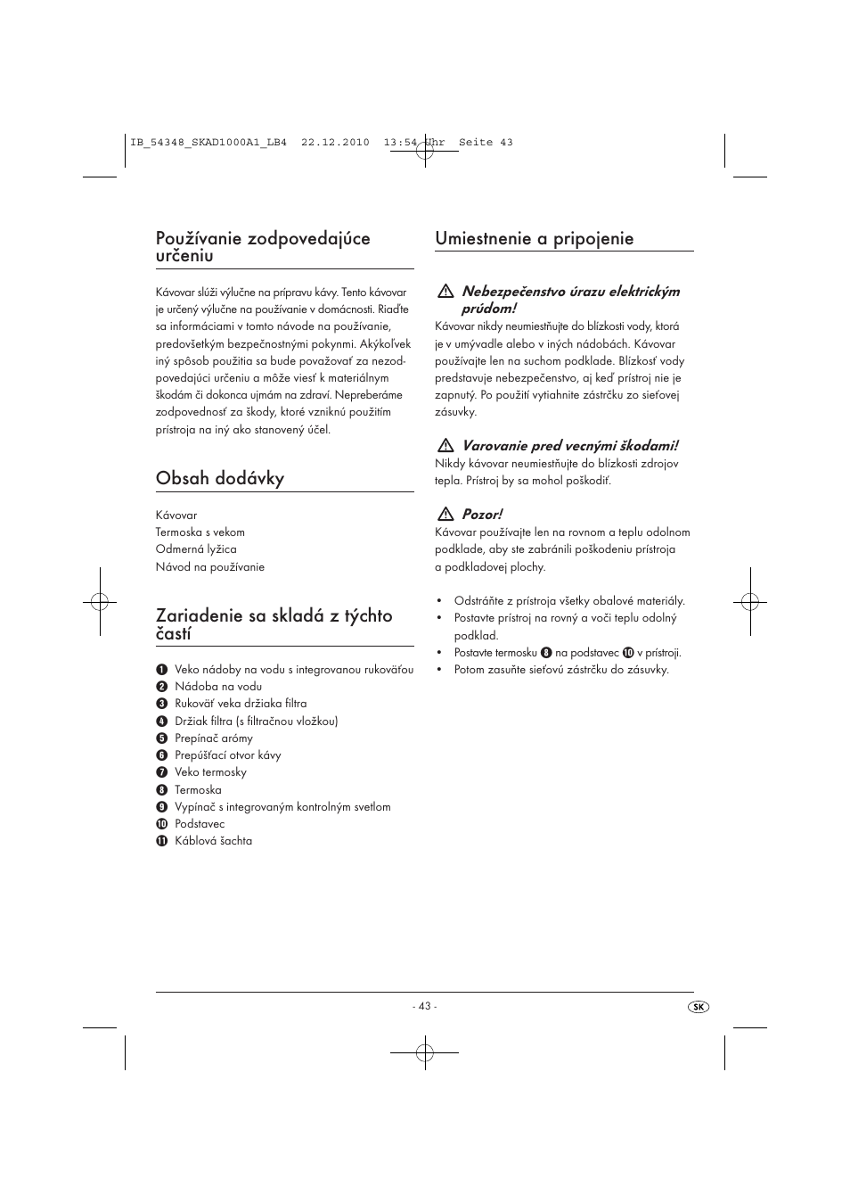 Silvercrest SKAD 1000 A1 User Manual | Page 45 / 58