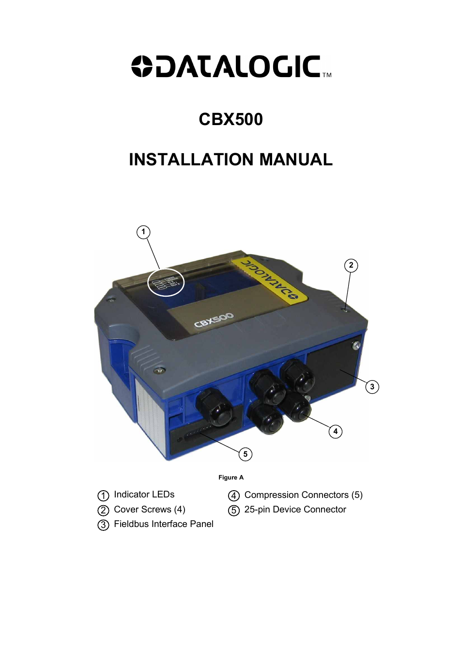 Datalogic Scanning CBX500 User Manual | 15 pages