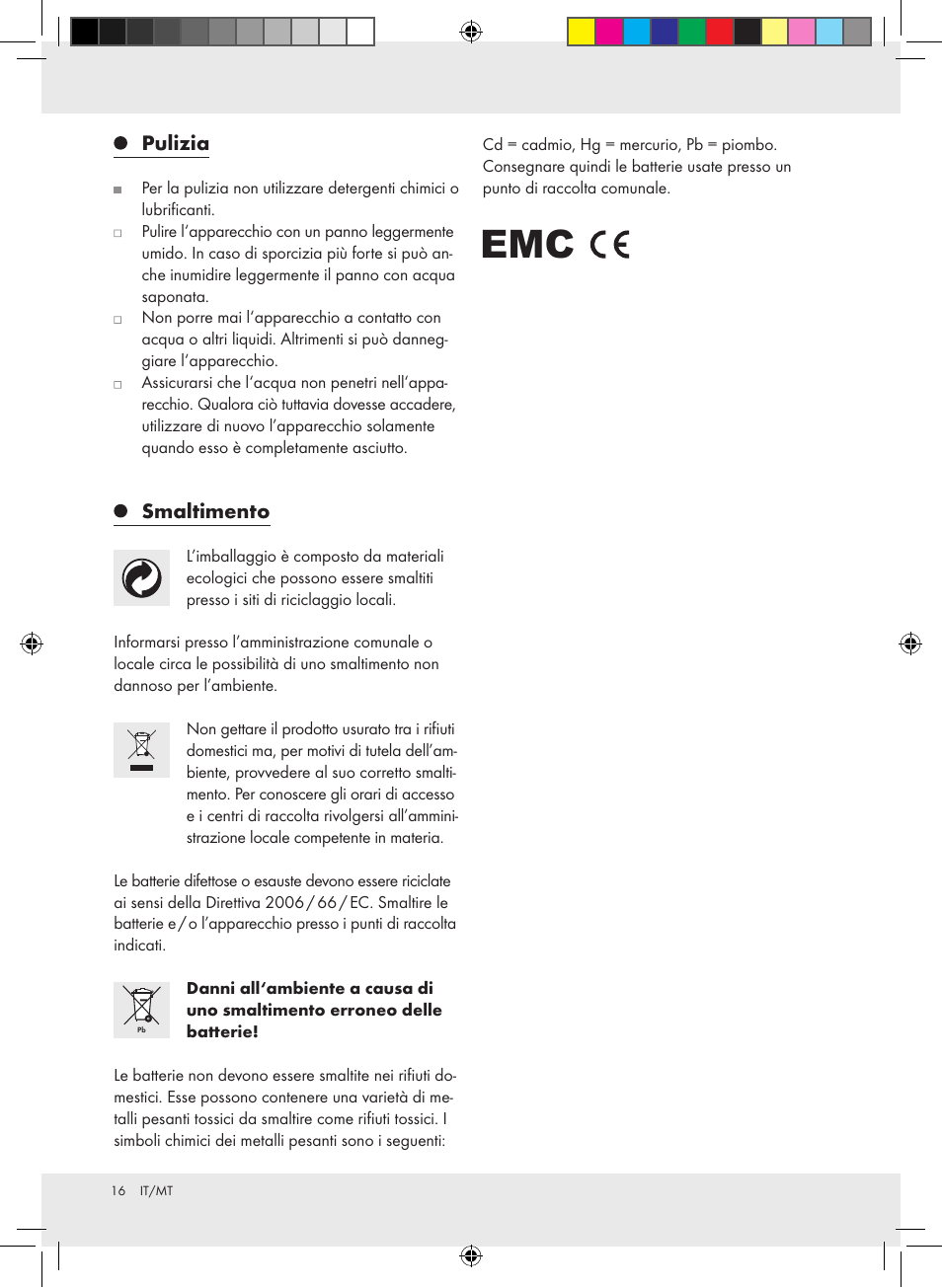 Pulizia, Smaltimento | Silvercrest Z31279 User Manual | Page 16 / 35