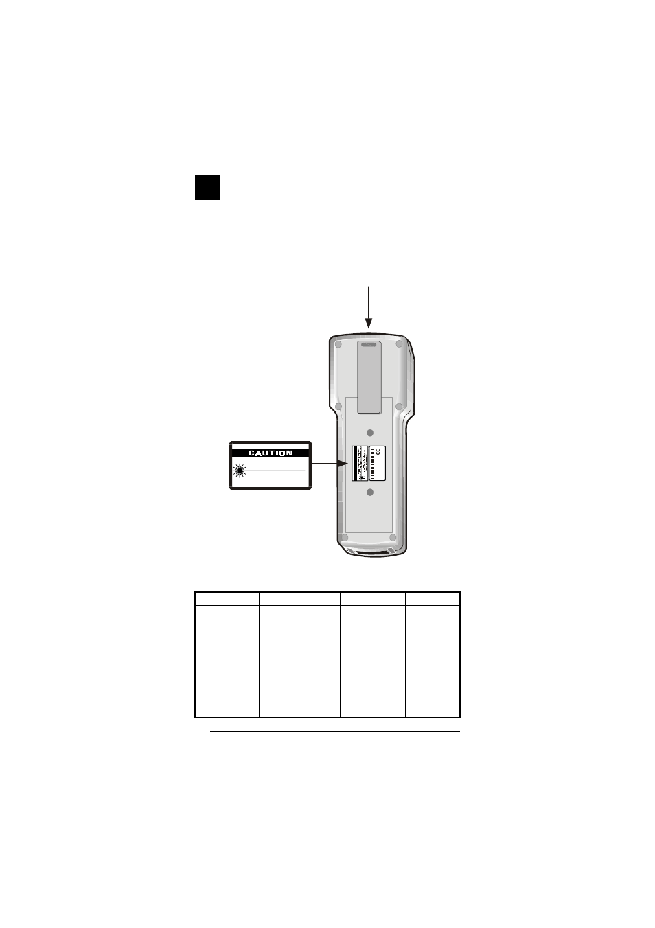 2 laser safety | Datalogic Scanning F732 User Manual | Page 14 / 41
