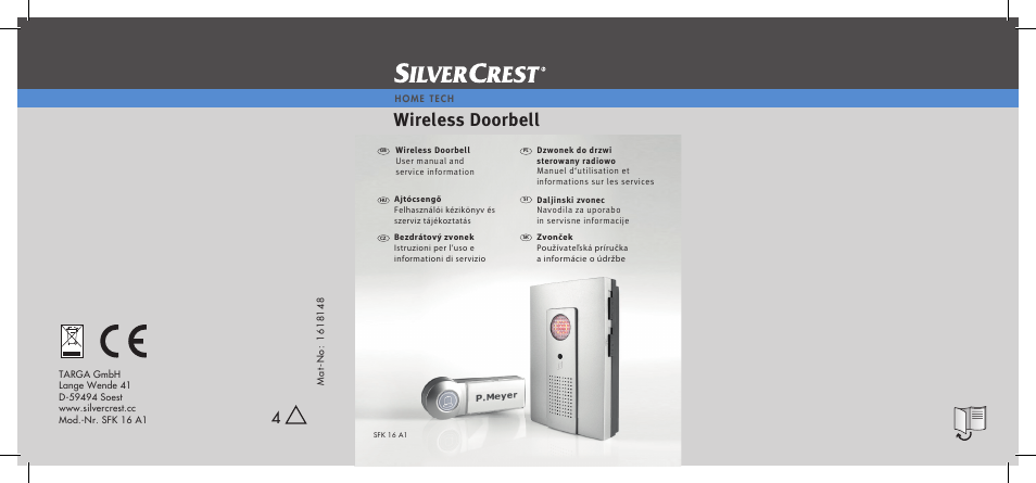 Silvercrest SFK 16 A1 User Manual | 155 pages