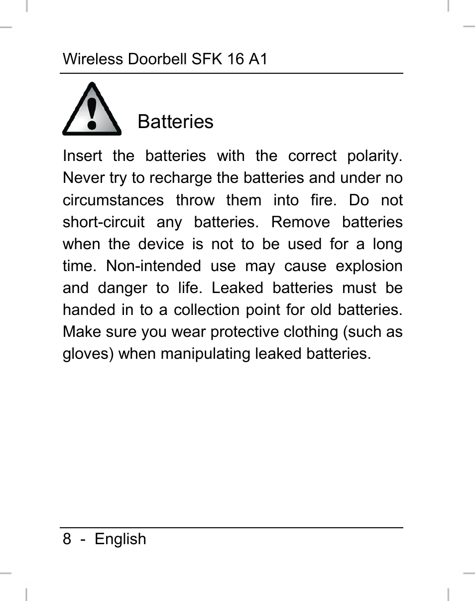 Silvercrest SFK 16 A1 User Manual | Page 10 / 155