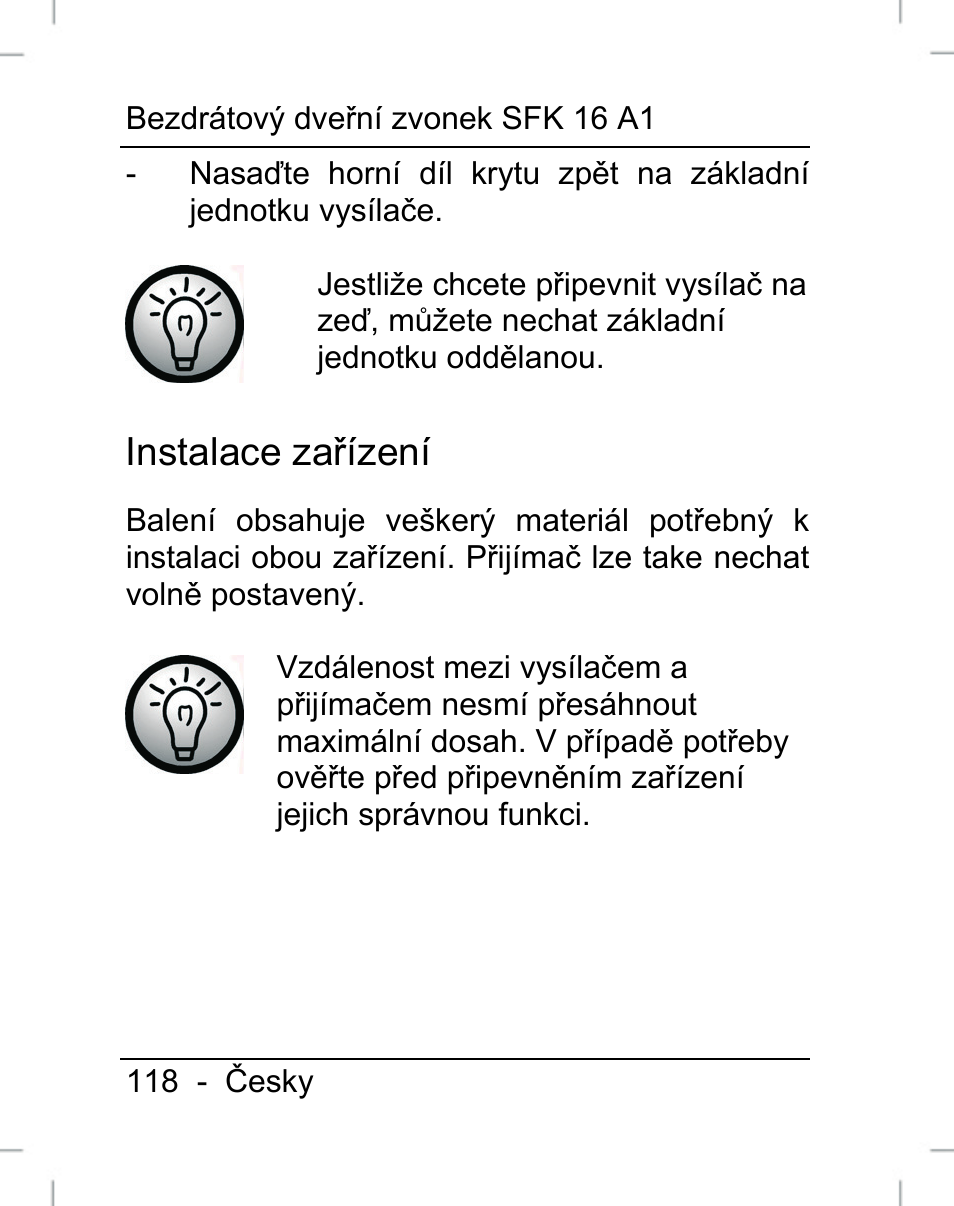 Instalace zařízení | Silvercrest SFK 16 A1 User Manual | Page 120 / 155