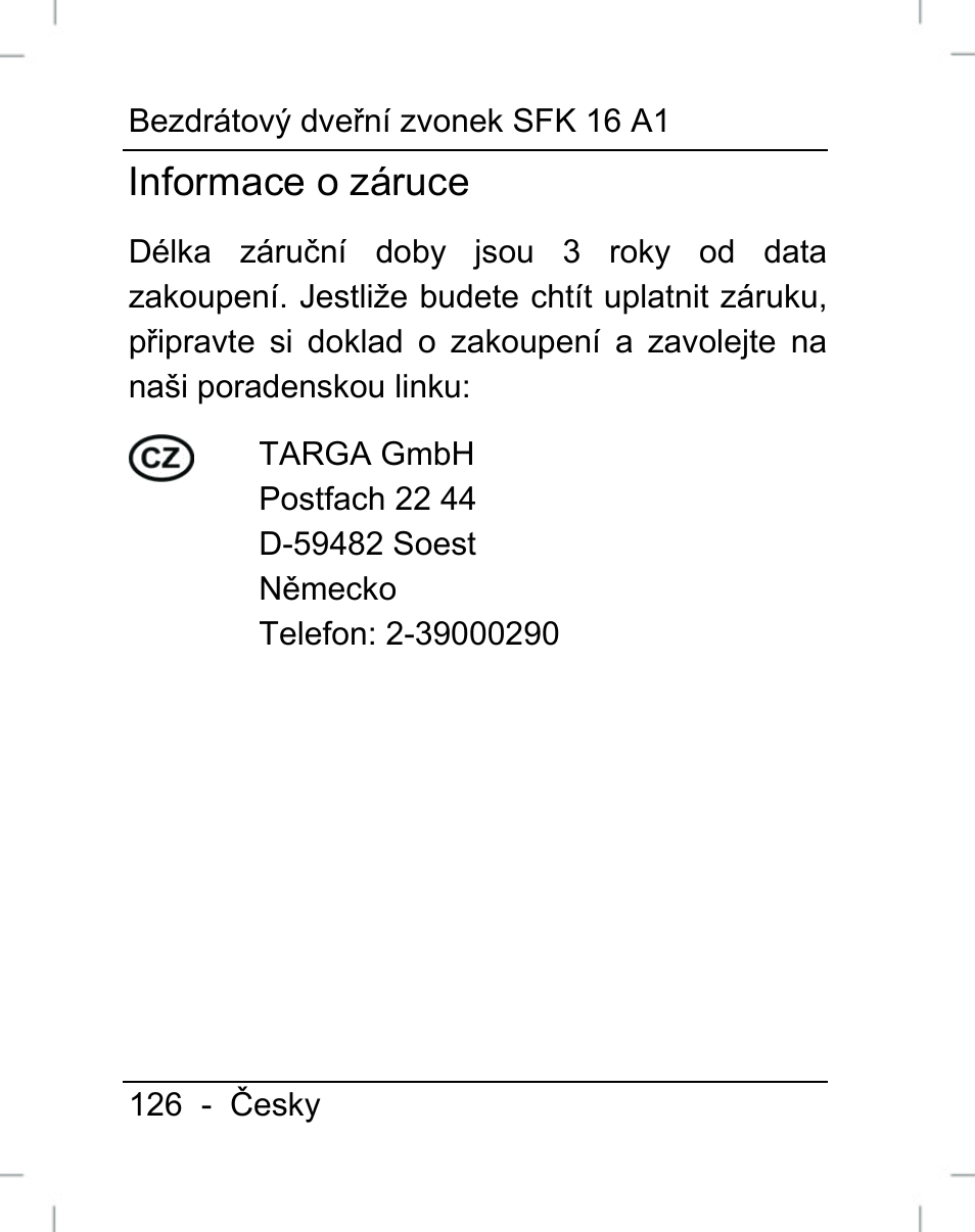 Informace o záruce | Silvercrest SFK 16 A1 User Manual | Page 128 / 155