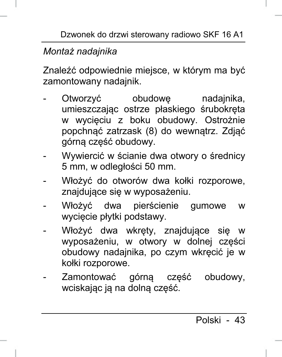 Silvercrest SFK 16 A1 User Manual | Page 45 / 155