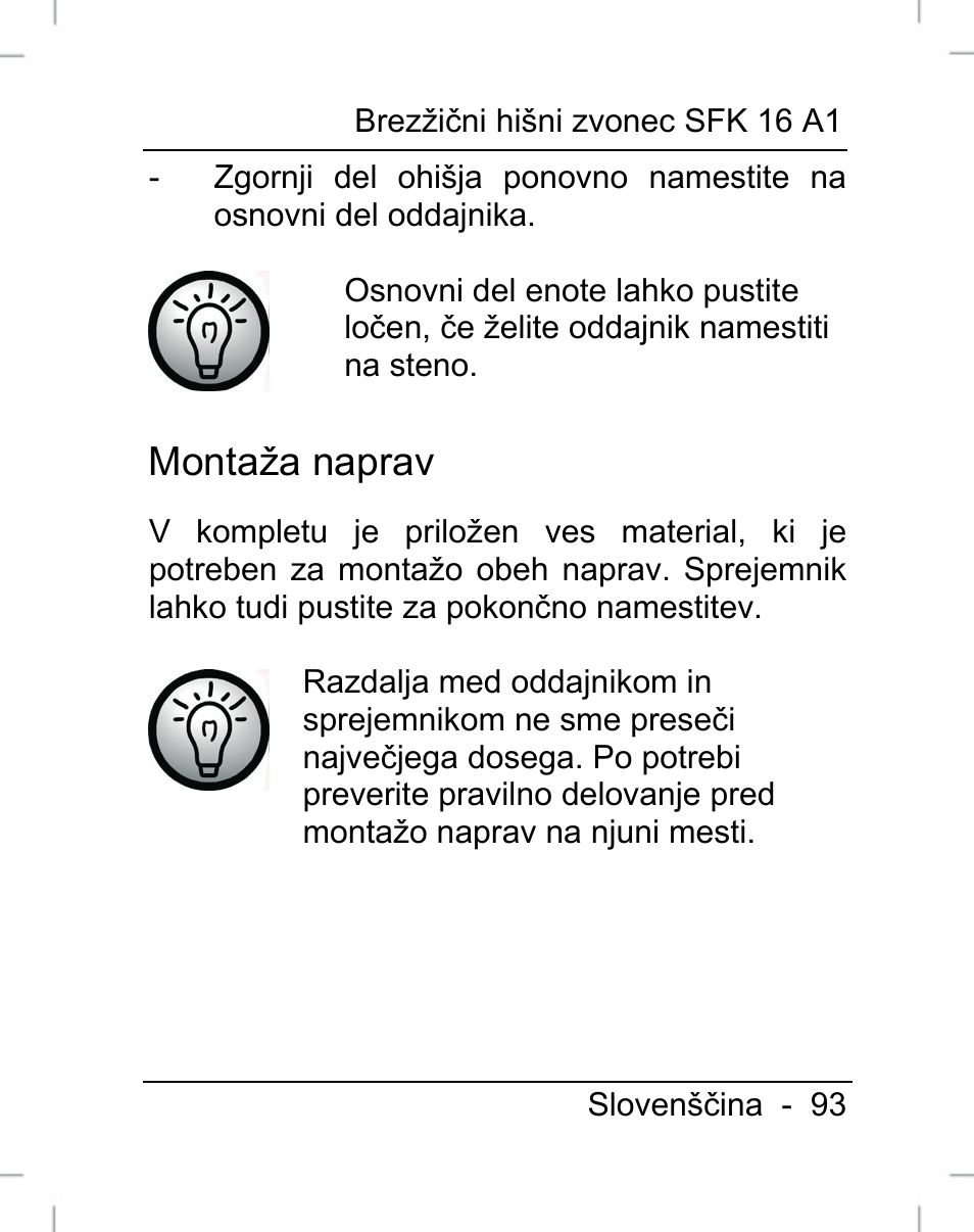 Montaža naprav | Silvercrest SFK 16 A1 User Manual | Page 95 / 155