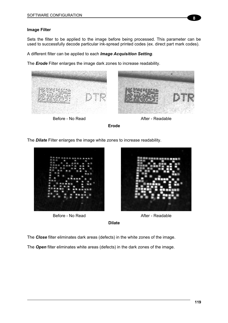 Datalogic Scanning Matrix 400 User Manual | Page 129 / 142