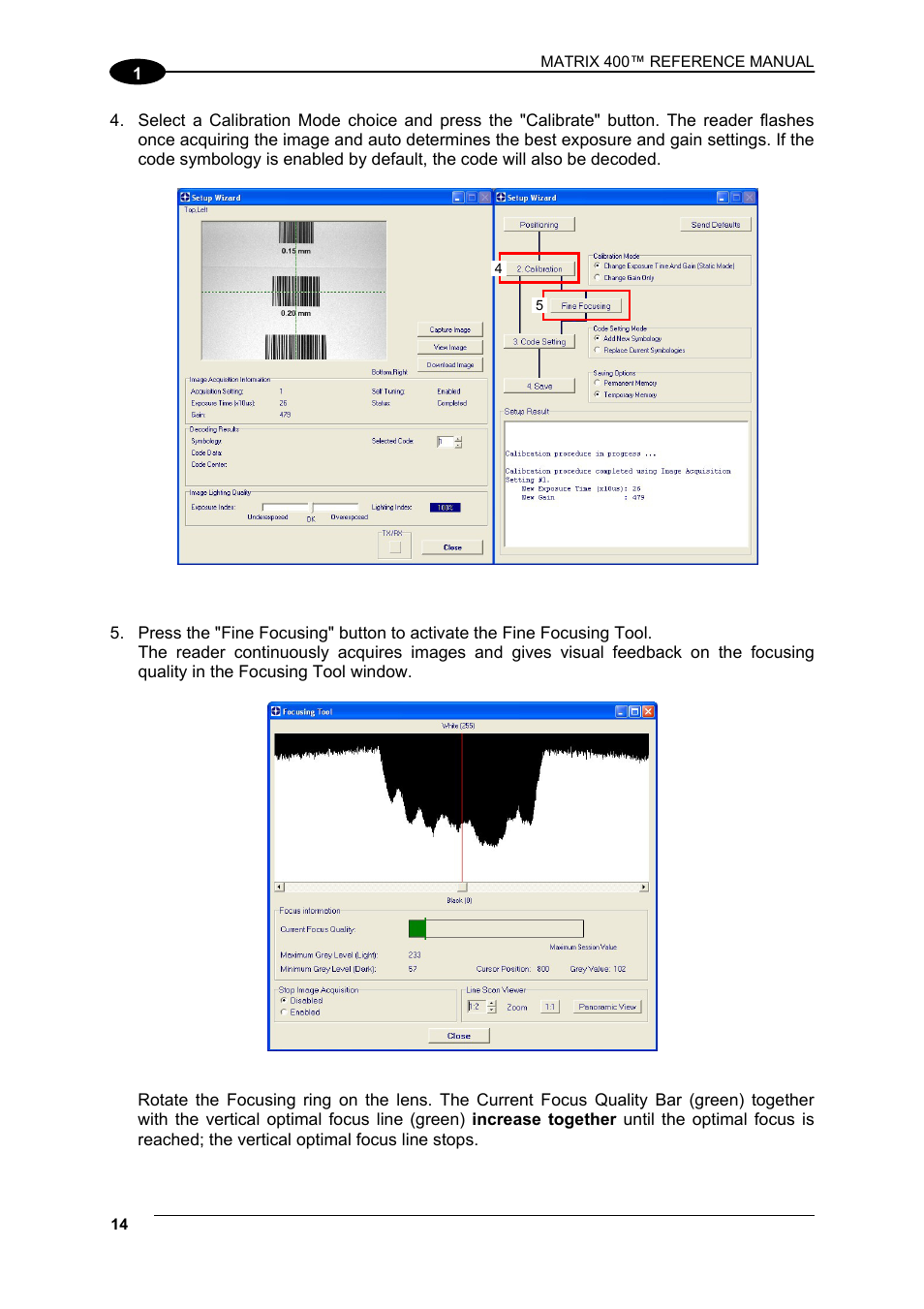 Datalogic Scanning Matrix 400 User Manual | Page 24 / 142