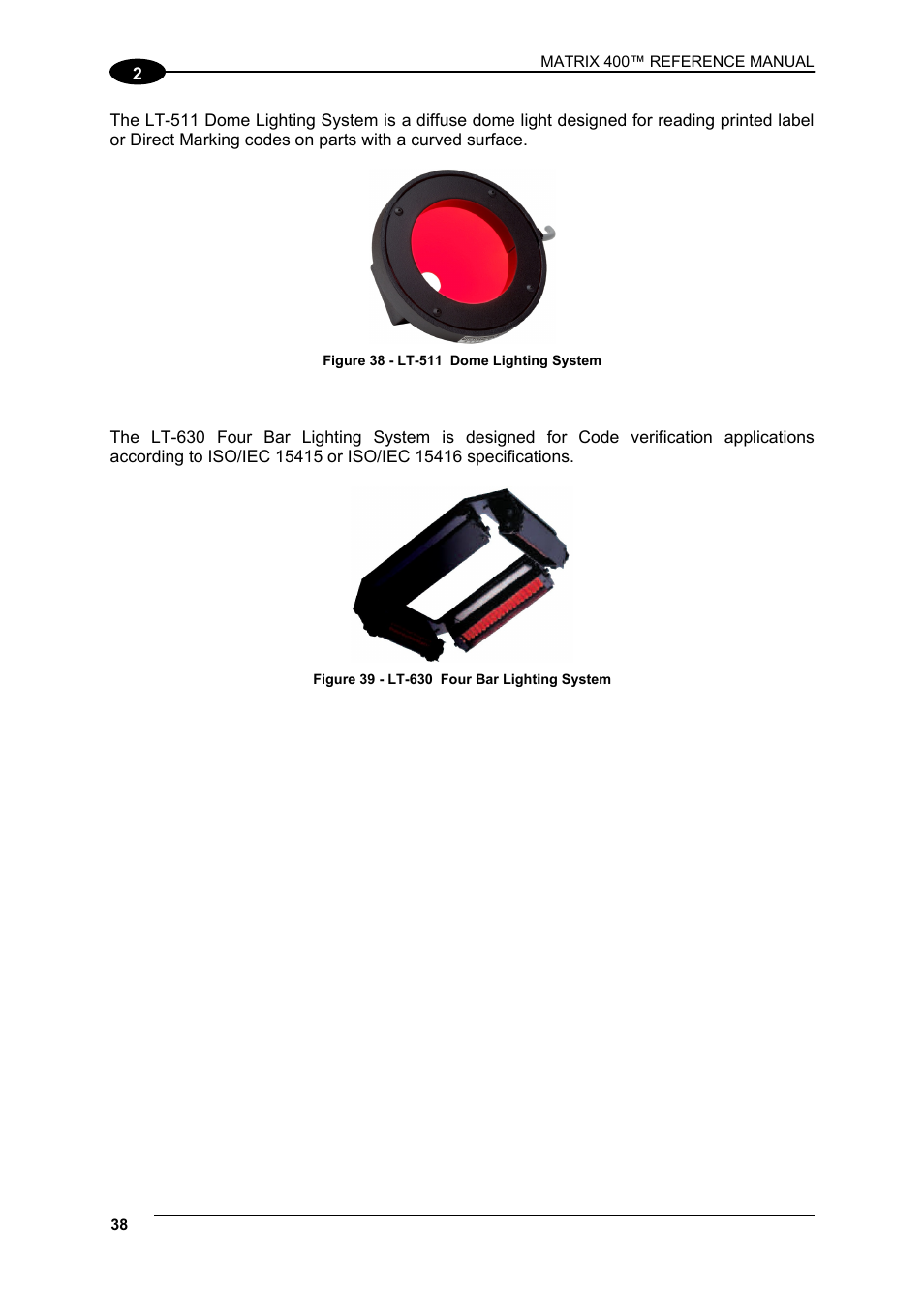 Datalogic Scanning Matrix 400 User Manual | Page 48 / 142