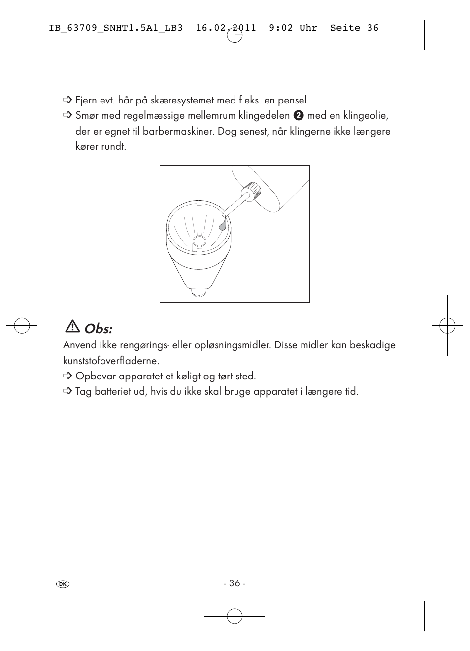 Silvercrest SNHT 1.5 A1 User Manual | Page 38 / 42