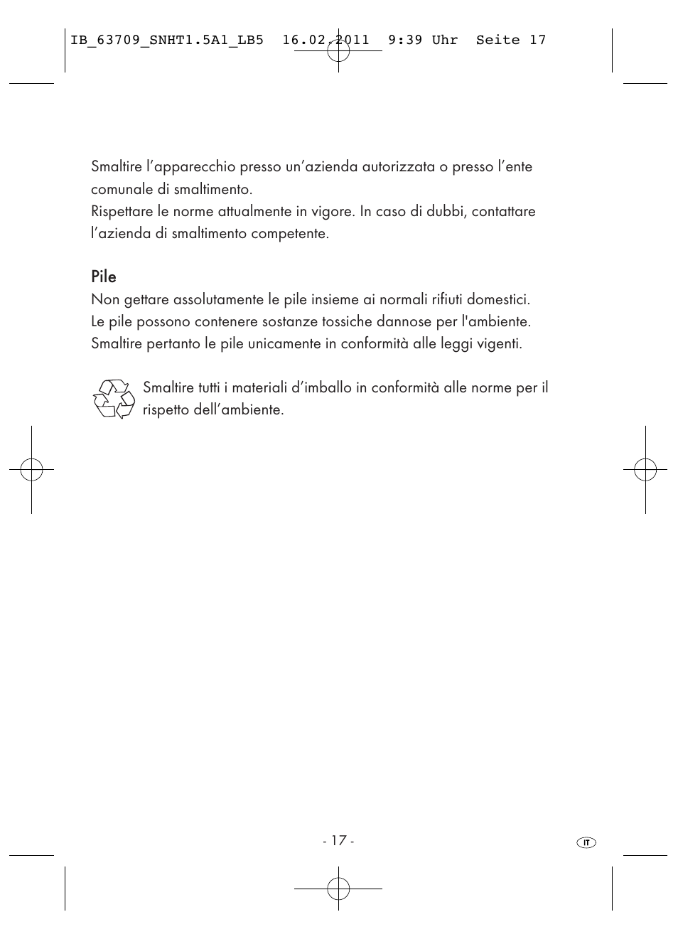 Pile | Silvercrest SNHT 1.5 A1 User Manual | Page 19 / 42